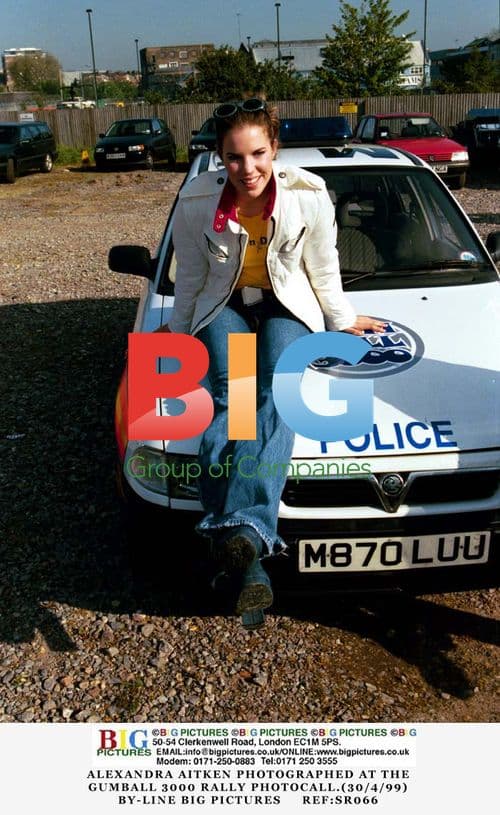 Alexandra Aitken at Gumball 3000 Rally