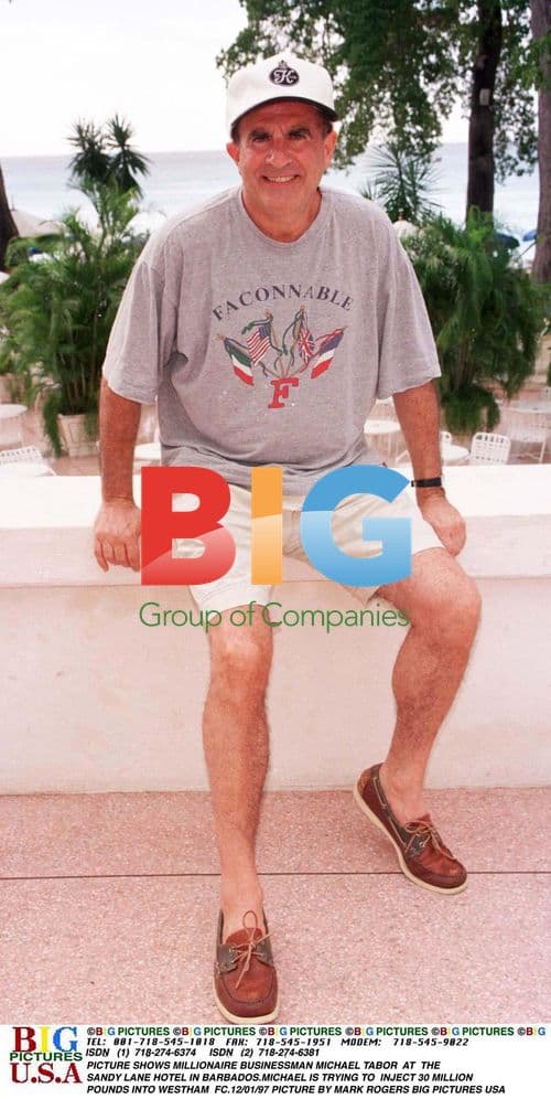 Michael Tabor at Home in Barbados