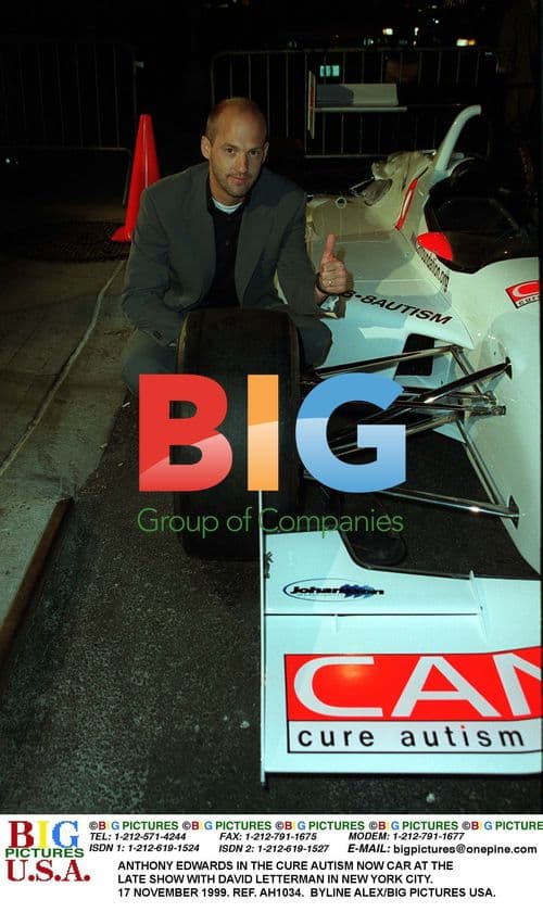 Anthony Edwards at The Late Show