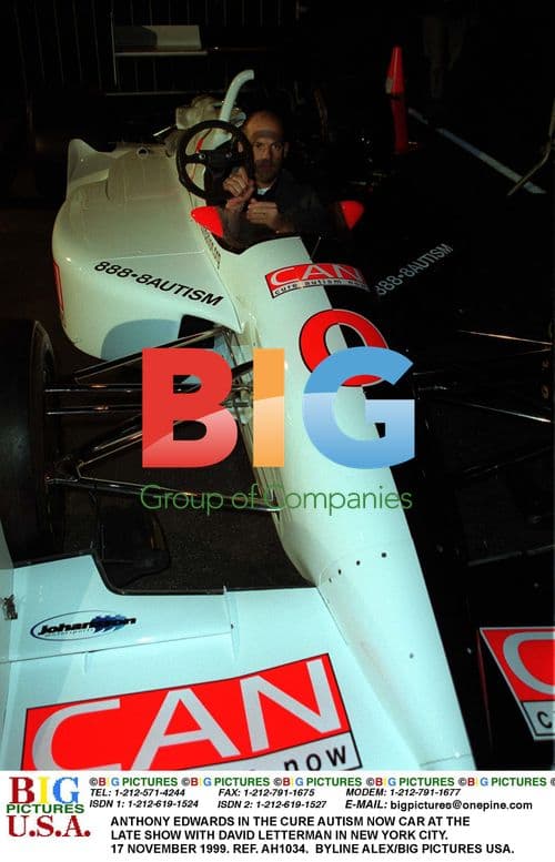 Anthony Edwards at The Late Show in NYC