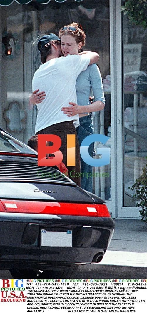 Tom Cruise, Nicole Kidman, and son out in LA