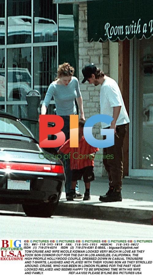 Tom Cruise and Nicole Kidman with son Connor