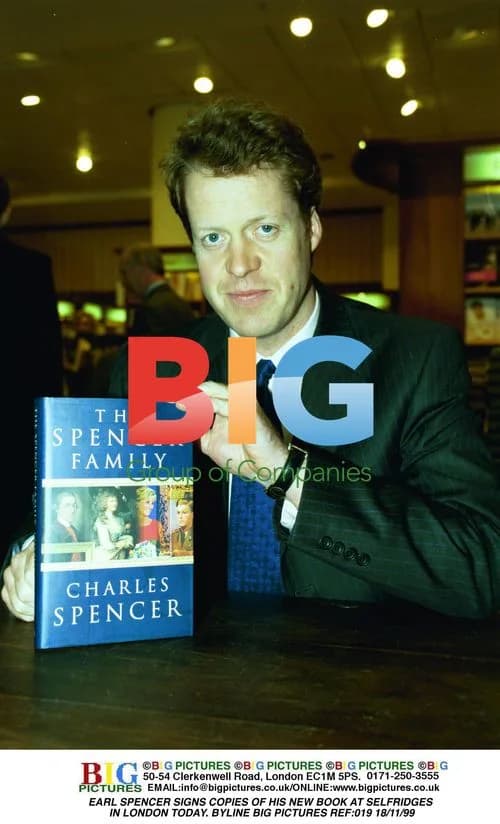 Earl Spencer Book Signing at Selfridges