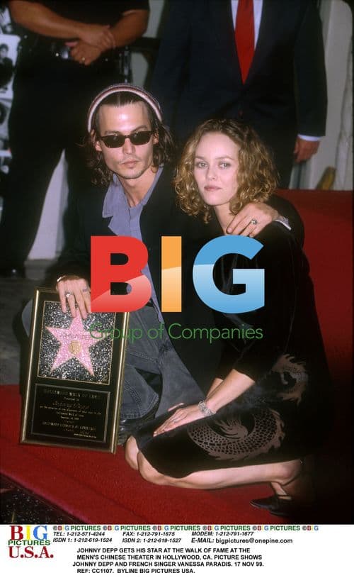 Johnny Depp Receives Star on Hollywood Walk of Fame