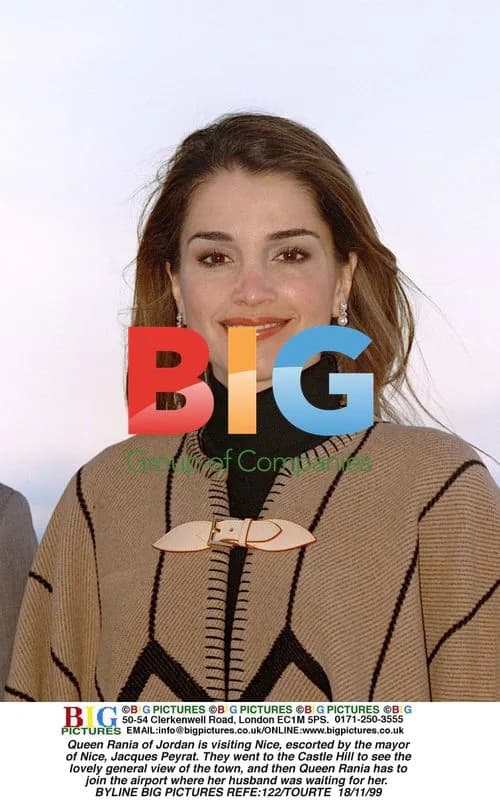 Queen Rania visits Nice, France