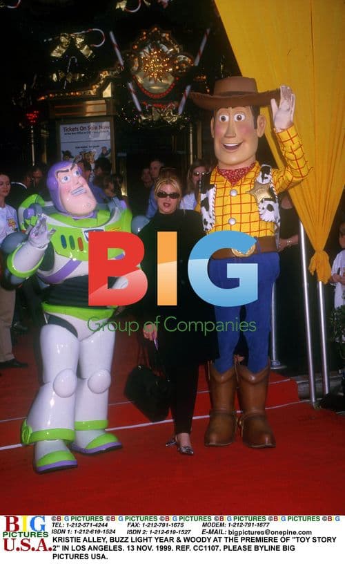 Kirstie Alley at "Toy Story 2" Premiere