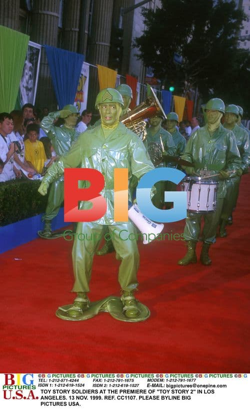 Toy Story Soldiers at Toy Story 2 LA Premiere