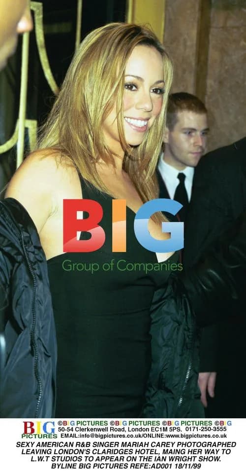 Mariah Carey Leaving Claridges Hotel