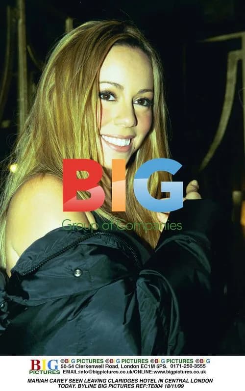 Mariah Carey Leaving Claridges Hotel