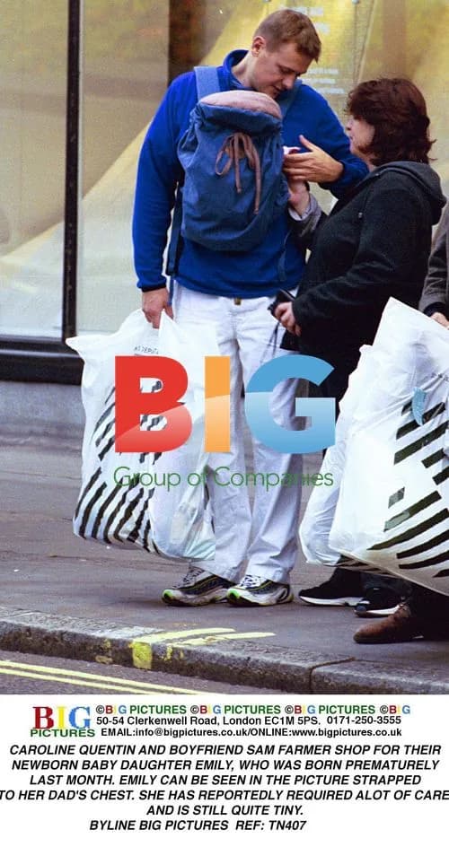 Caroline Quentin and Sam Farmer Shop for Newborn Emily