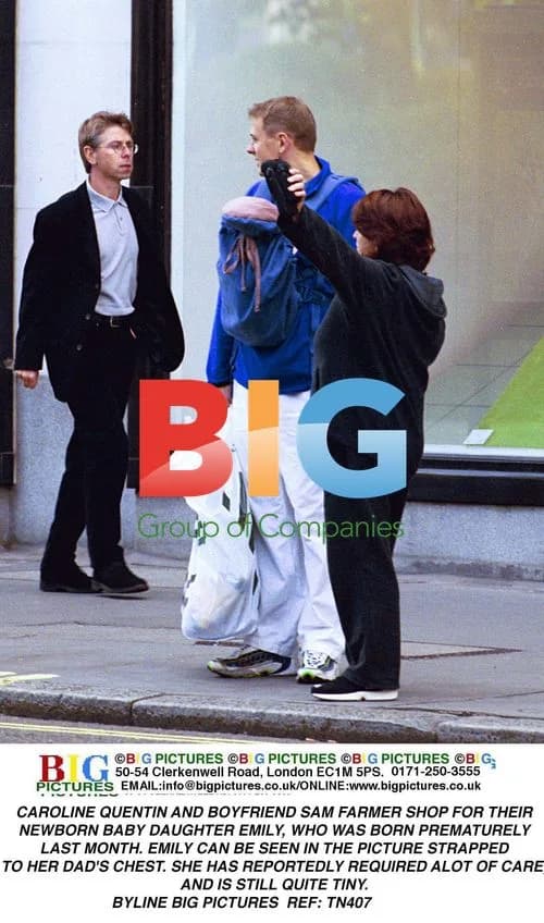 Caroline Quentin and Sam Farmer Shop for Baby