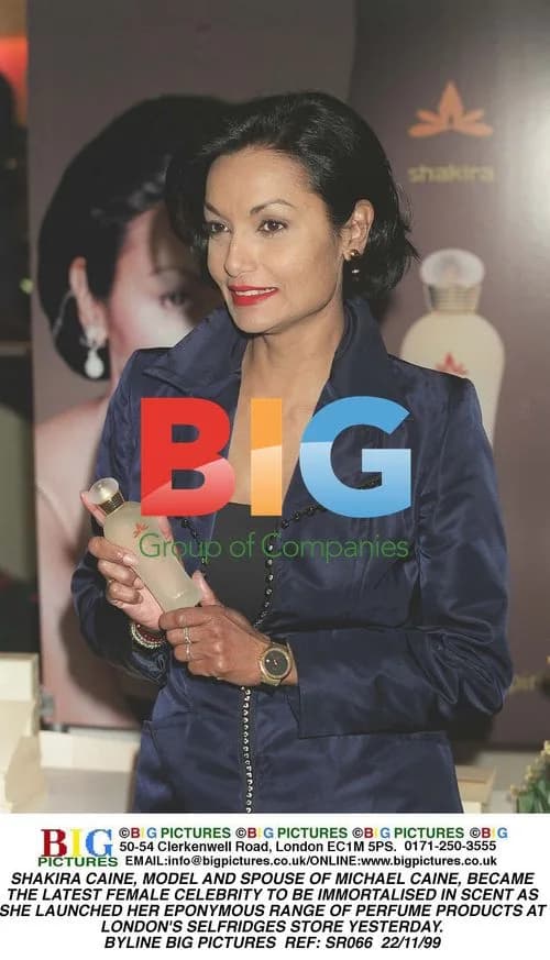 Shakira Caine launches perfume line