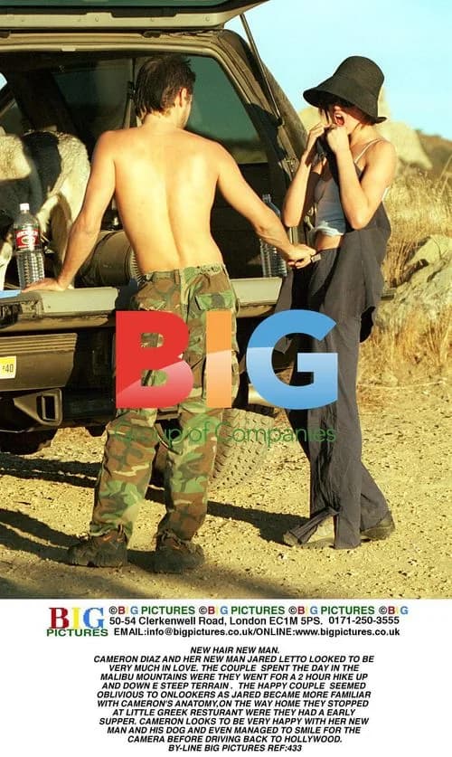 CAMERON DIAZ AND JARED LETO SPOTTED IN MALIBU