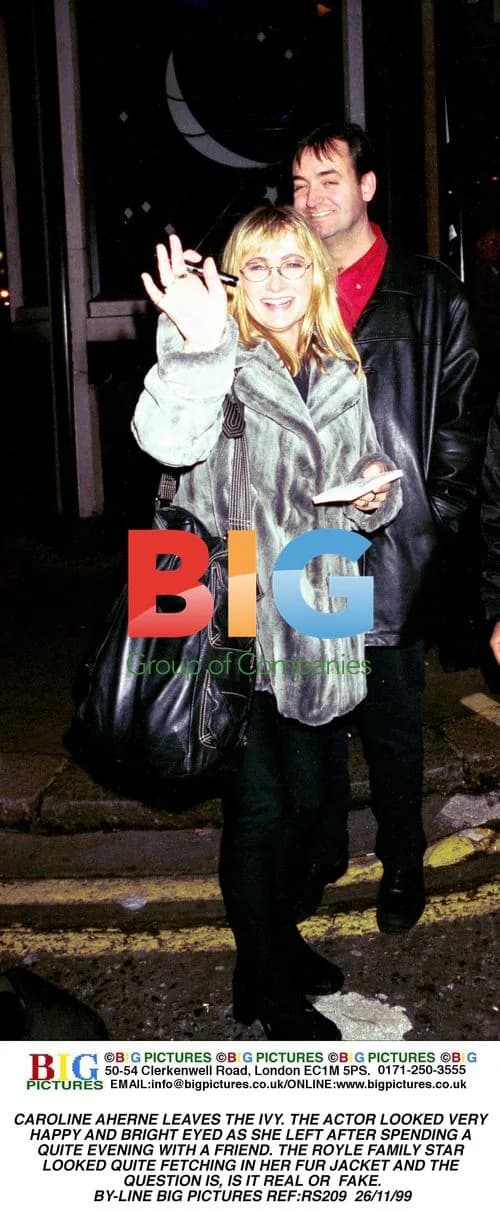 Caroline Aherne Leaves The Ivy