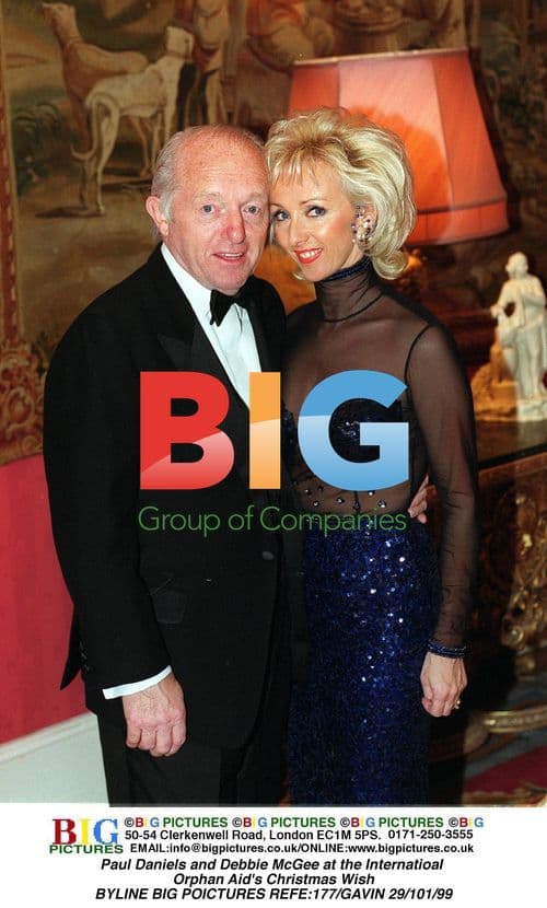 Paul Daniels and Debbie McGee at Charity Event