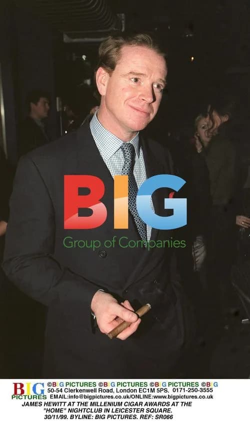 James Hewitt at Millenium Cigar Awards