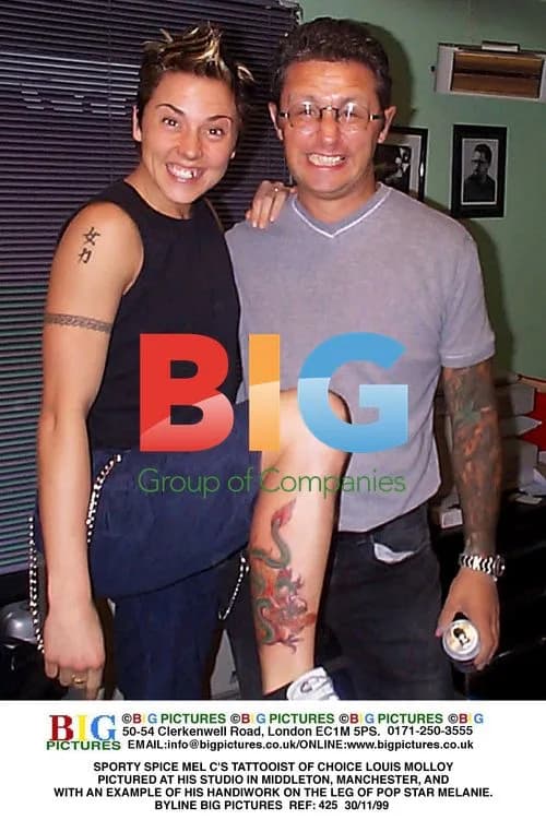 Mel C's Tattoo Artist Louis Molloy