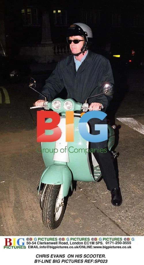 Chris Evans on Scooter