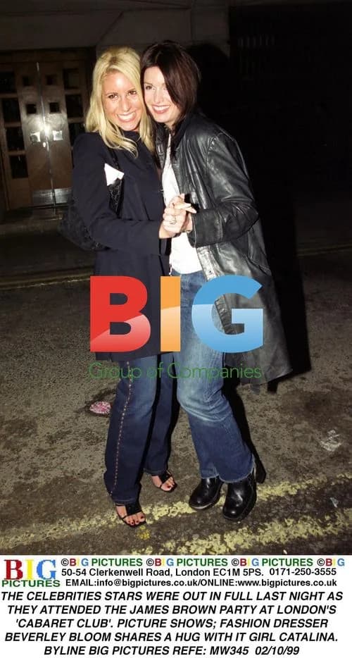 Celebrities at James Brown Party