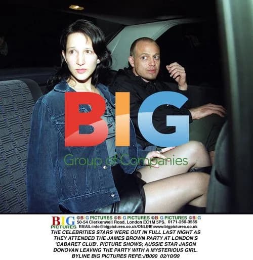 Jason Donovan Leaves Party With Mystery Woman