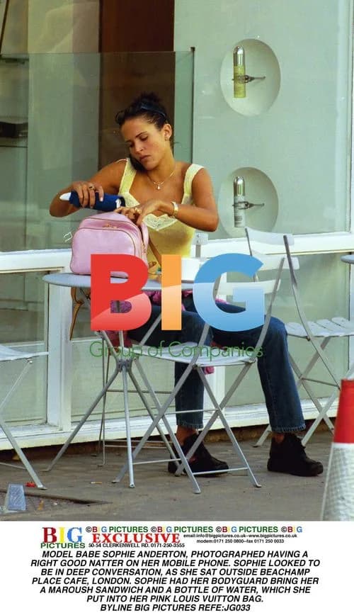 Sophie Anderton Chatting on Phone