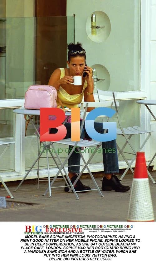 Sophie Anderton Chatting on Phone