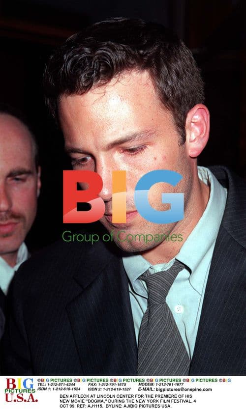 Ben Affleck at "Dogma" premiere in NYC
