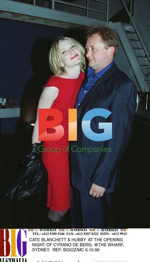 Cate Blanchett and husband at Cyrano de Bergerac event