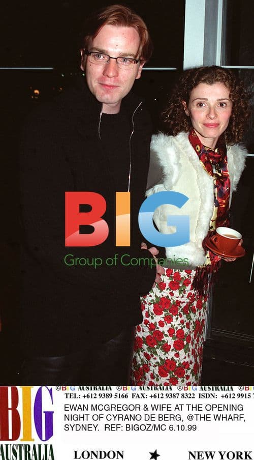 Ewan McGregor and Wife in Sydney
