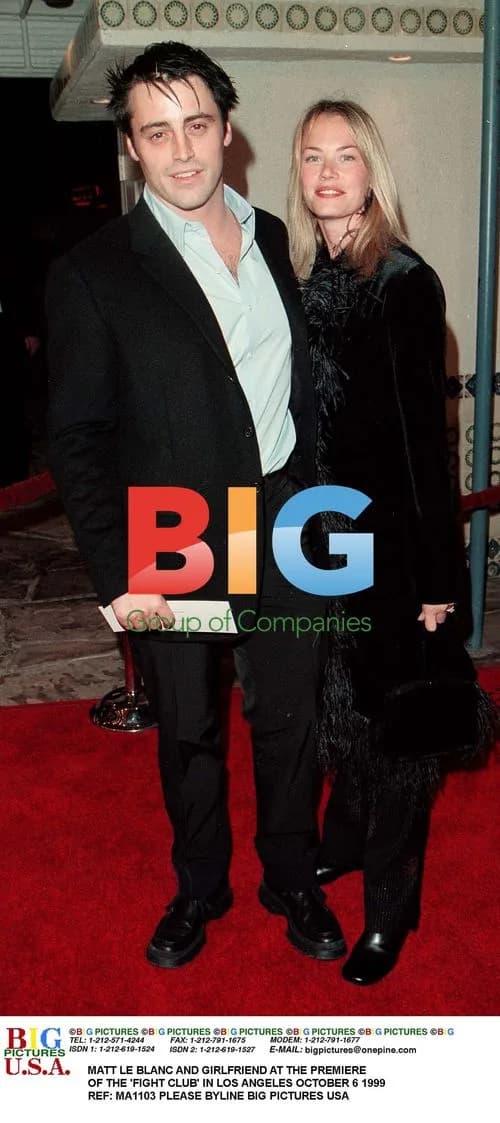 Matt LeBlanc and Girlfriend at 'Fight Club' Premiere