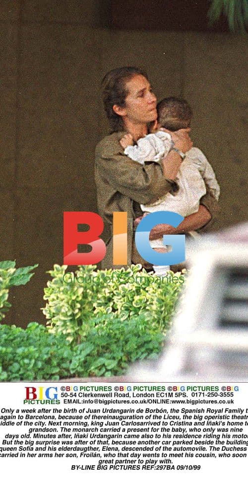 Froilan Meets Cousin Juan Urdangarin