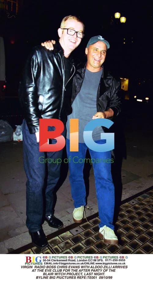 Chris Evans and Aldo Zilli at Blair Witch Project After Party