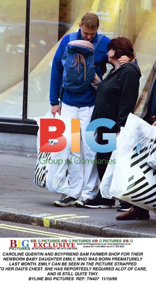 Caroline Quentin and Sam Farmer Shop for Baby