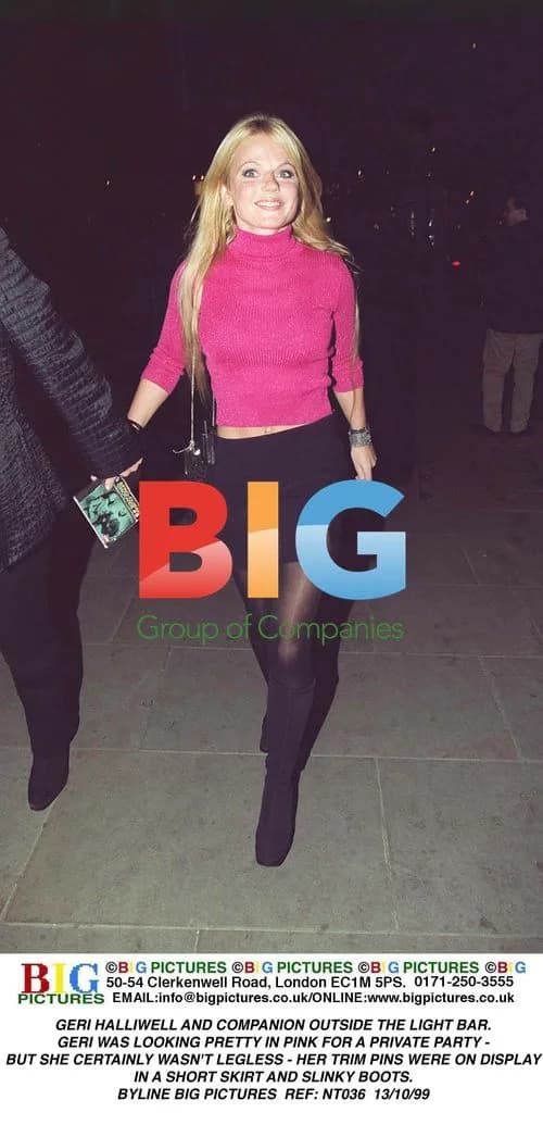 Geri Halliwell at Light Bar Party