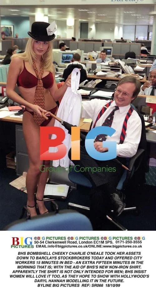 BHS Bombshell Charlie O'Neale Offers 15 Mins in Bed