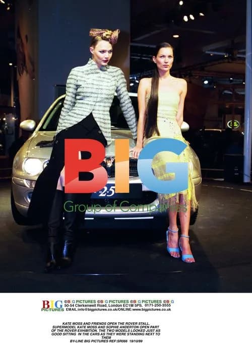 Kate Moss and Sophie Anderton open Rover stall