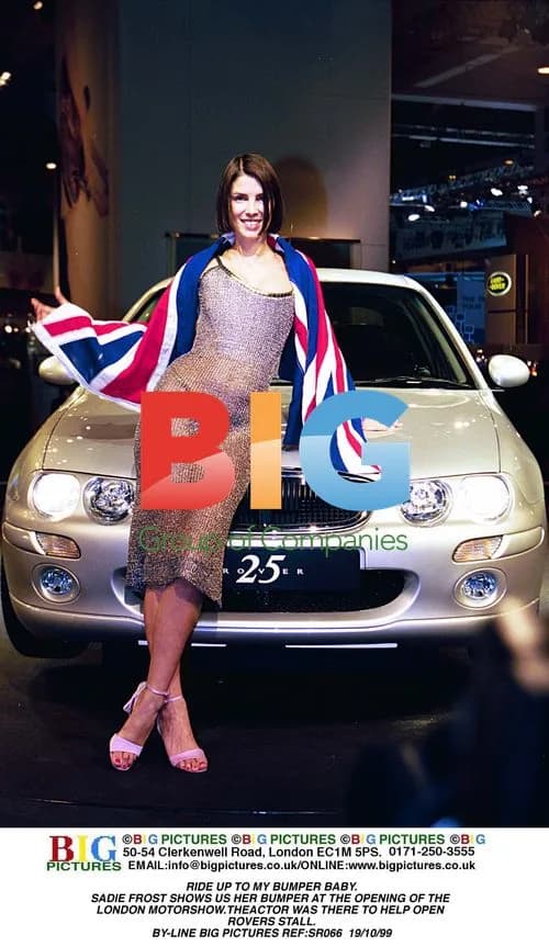 Sadie Frost at London Motor Show