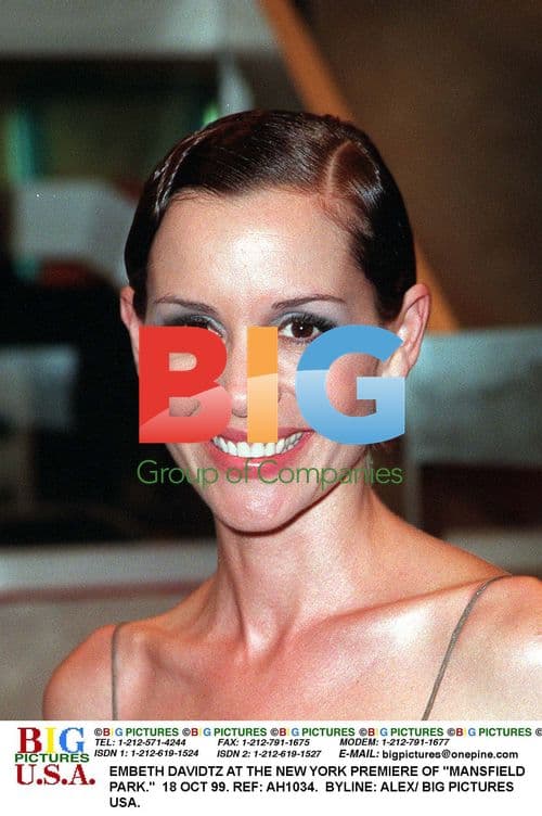 Embeth Davidtz at "Mansfield Park" Premiere