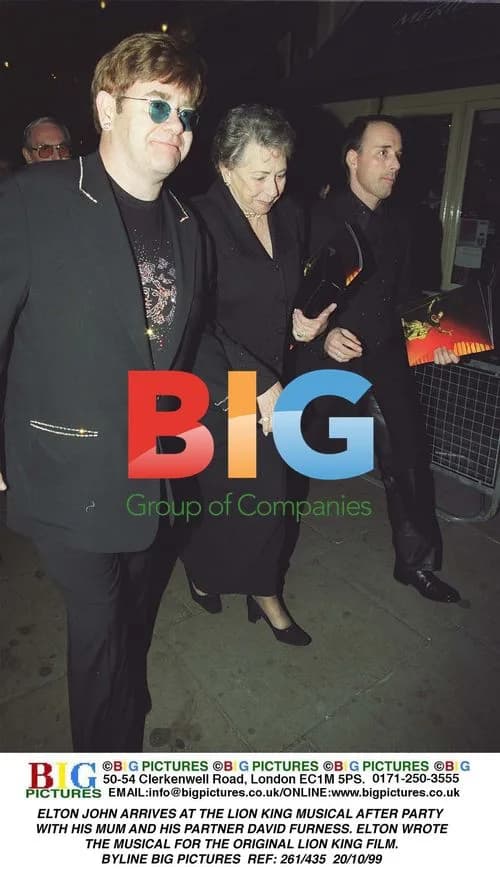 Elton John at Lion King Musical After Party