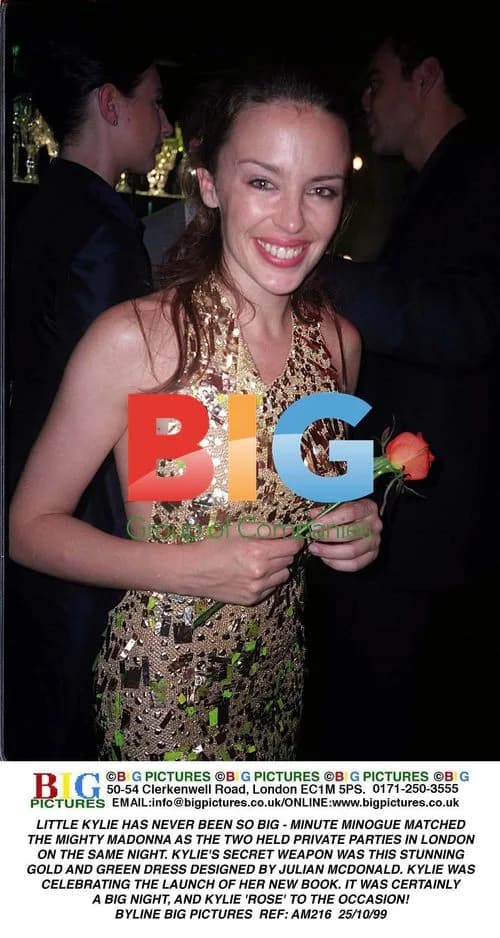 Kylie Minogue Celebrates Book Launch
