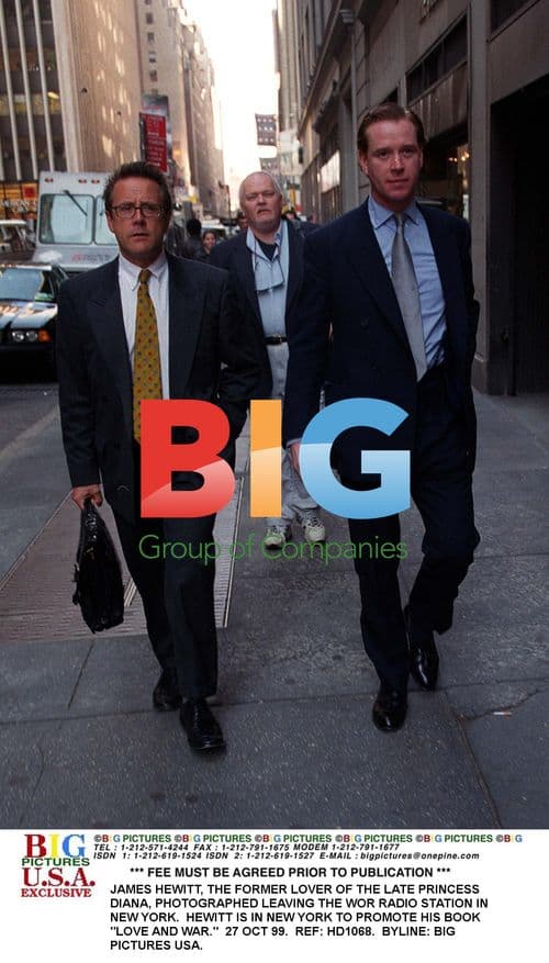 JAMES HEWITT, FORMER DIANA LOVER, LEAVES NY RADIO