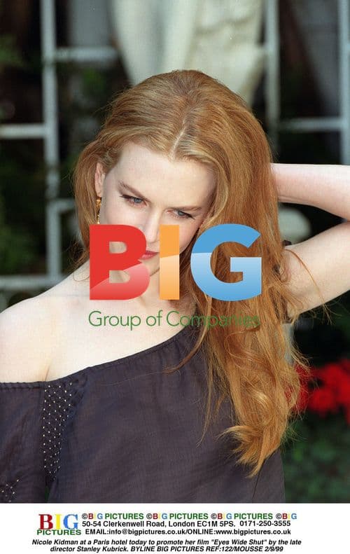 Nicole Kidman promotes "Eyes Wide Shut" in Paris