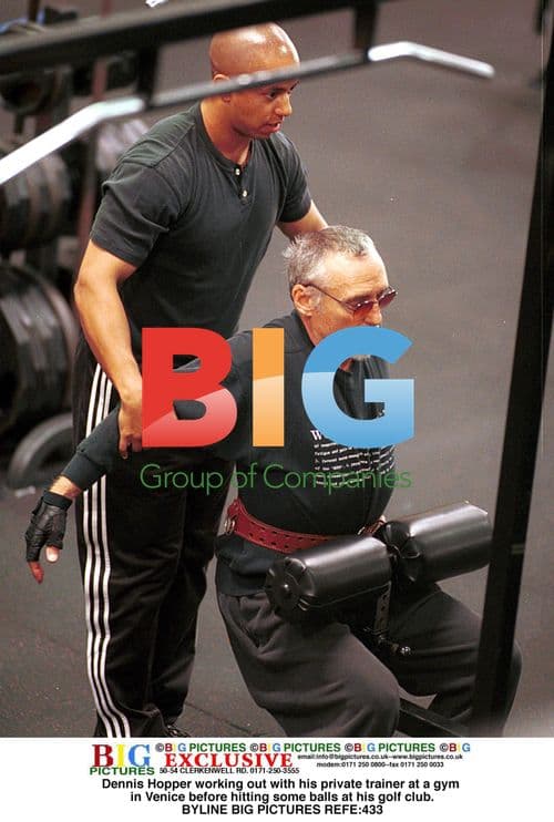 Dennis Hopper Gym Workout