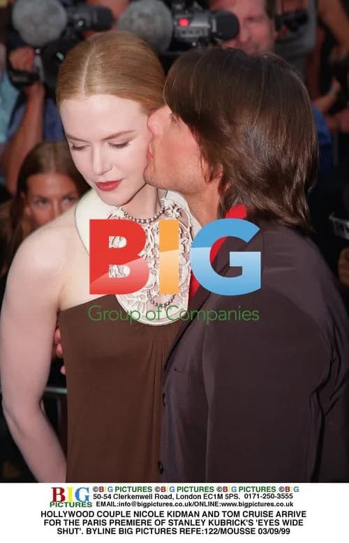 Kidman and Cruise at 'Eyes Wide Shut' Paris Premiere