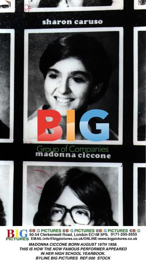 Madonna's High School Yearbook Photo