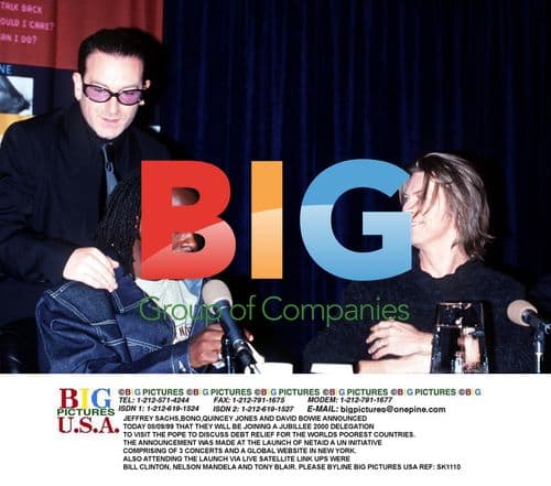 Celebrities Announce Jubillee 2000 Delegation