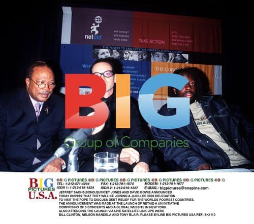 Celebrity Announcement for Jubilee 2000 Debt Relief