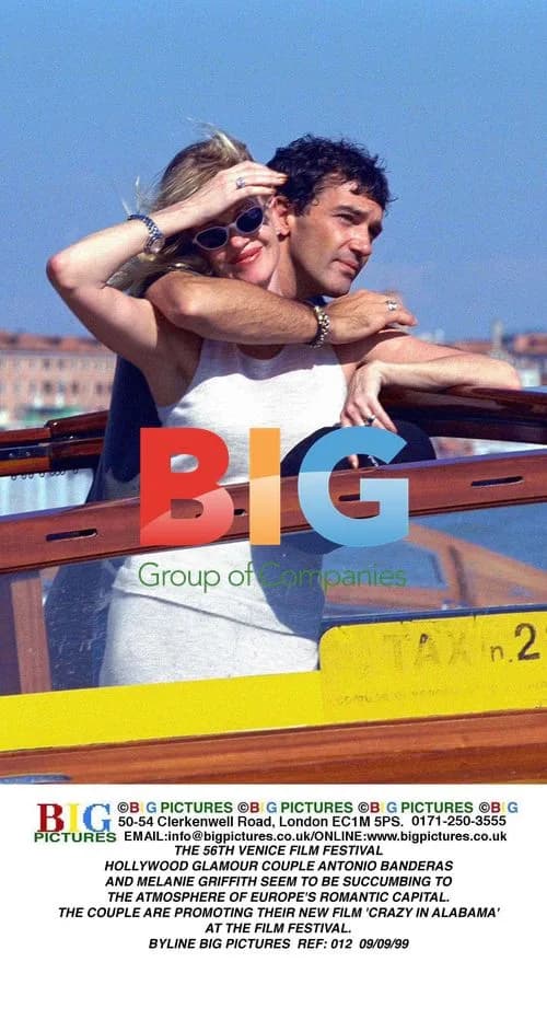 Antonio Banderas and Melanie Griffith at Venice Film Festival