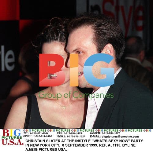 Christian Slater at InStyle "What's Sexy" Party