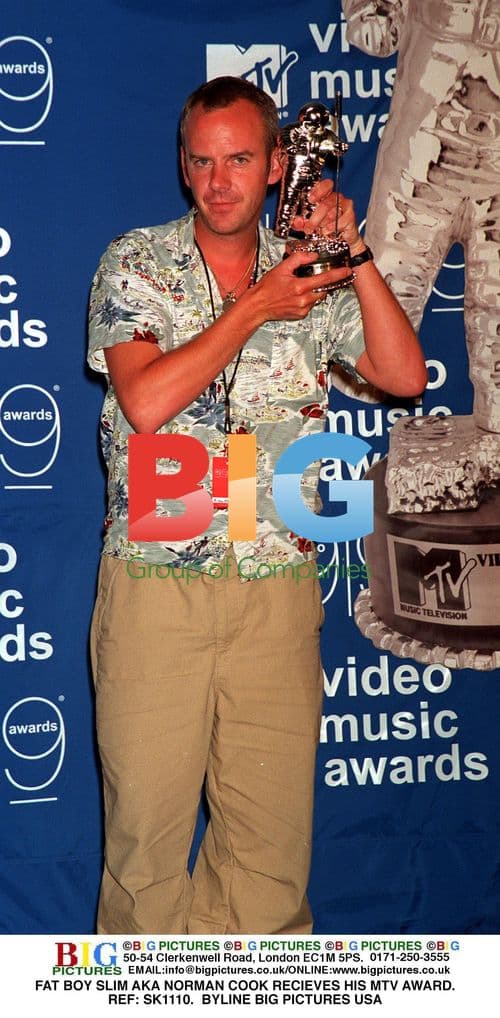Fat Boy Slim Receives MTV Award